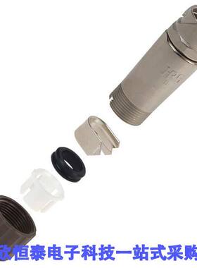 LF10WBJ-4P连接器 《 CONN JA【 MALE 4P GOLD SLDR CUP    》