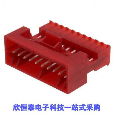 4-647000-0连接器 《 CONN PLUG 10POS IDC 22AWG TIN    》