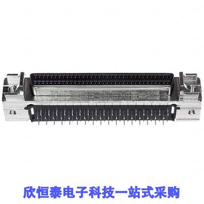 787190-7连接器 《 CONN D-TYPE RCPT 68POS R/A SLDR    》