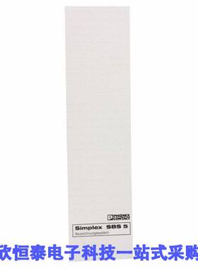 1007219连接器 《 MARKER CARDS TERM BLO【 WHITE    》