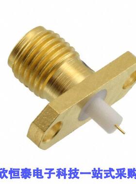 1052901-1连接器 《 CONN SMA RCPT STR 50 OHM SOLDER    》