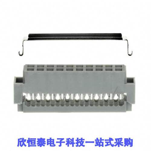 152220-0103-GB连接器 《 CONN RCPT 20POS IDC 28AWG GOLD    》