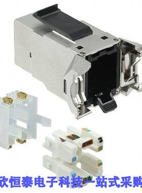 RV6MJKSME-S1连接器 《 REVCONN CAT6+ JA【 METAL    》