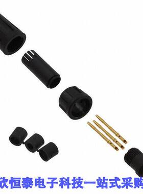 EN2C3F20DC连接器 《 CONN PLUG FMALE 3POS GOLD    》