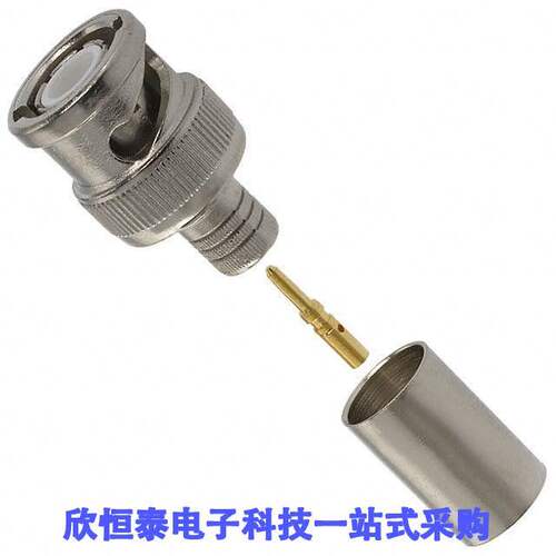 27-9104连接器 《 CONN BNC PLUG STR 50 OHM CRIMP    》