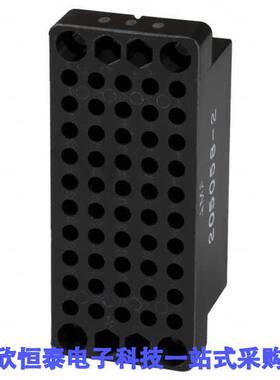 205058-2连接器 《 CONN 50POS BLA【 PNL MNT    》