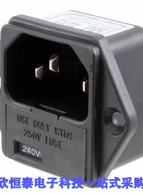 755-00/28连接器 《 PWR ENT MOD RCPT IEC320-C14 PNL    》