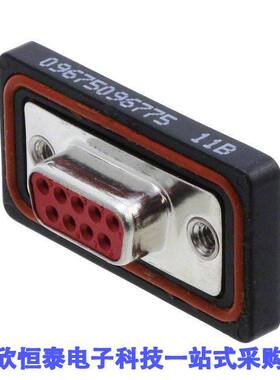 09675096775连接器 《 CONN DSUB RCPT 9POS PNL MNT SLDR    》