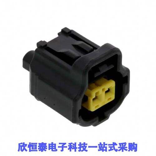 184006-2连接器 《 2 POS. PLUG ASSY, KEY D, GRAY    》