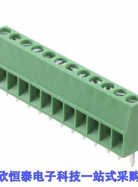 OSTVN12A150连接器 《 TERM BLK 12P SIDE ENT 2.54MM PCB    》