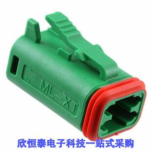 CONN GREEN PLUG 4POS HSG 0934453103连接器