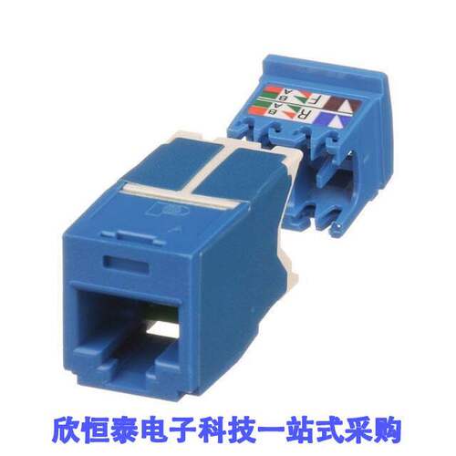 CJ6X88TGBU连接器 《 THE CATEGORY 6A, RJ45, 8-POSITIO    》