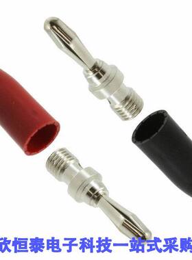 9202 R/B连接器 《 CONN BANANA PLG SOLDERLESS 2PC    》