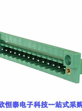 0710293连接器 《 TERM BLK HEADER 14POS GREEN    》
