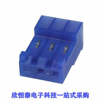3-643821-3连接器 《 CONN RCPT 3POS IDC 26AWG TIN    》
