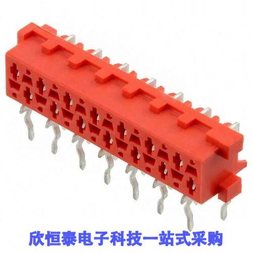 1-215460-4连接器 《 CONN RCPT 14POS 0.1 TIN PCB R/A    》