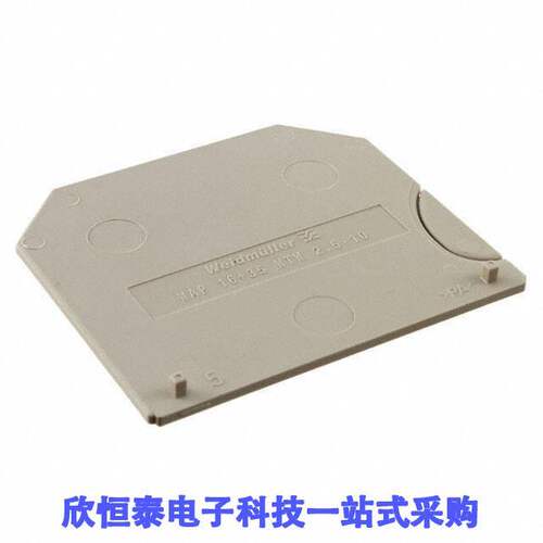 1050100000连接器 《 CONN TERM BLK END PLATE RAIL BG    》