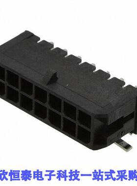 0430451411连接器 《 CONN HEADER SMD R/A 14POS 3MM    》