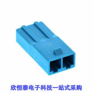 PLUG HSG 2POS 6.20MM 0351500204连接器 BLUE CONN