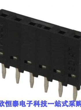 0901471106连接器 《 CONN RCPT 6POS 0.1 TIN PCB    》