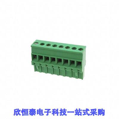 284046-8连接器 《 TERM BLO【 PLUG 8POS 90DEG 5MM    》