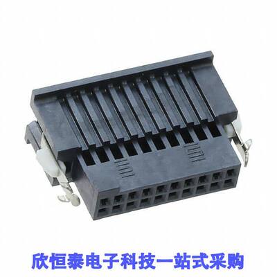 ISDF-10-D-M连接器 《 CONN INSULATOR HSG 20POS 1.27MM    》