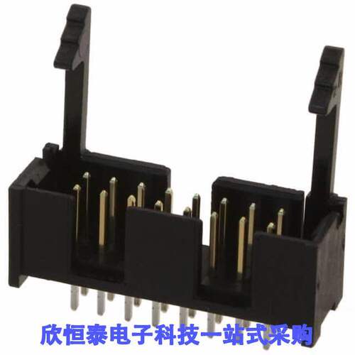 104128-3连接器 《 CONN HEADER VERT 16POS 2.54MM    》