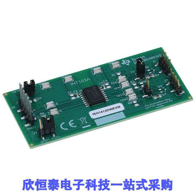 ISO1412DWEVM开发板 《 EVALUATION BOARD FOR ISO1412    》 - 实物图