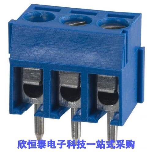 OSTTE030161连接器 《 TERM BLK 3POS SIDE ENT 3.5MM PCB    》