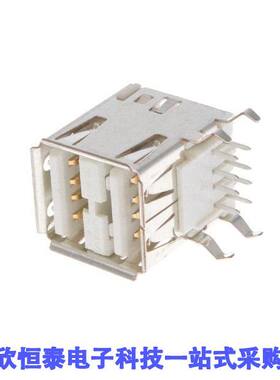 5787617-3连接器 《 CONN RCPT USB2.0 TYPEA STA【 R/A    》
