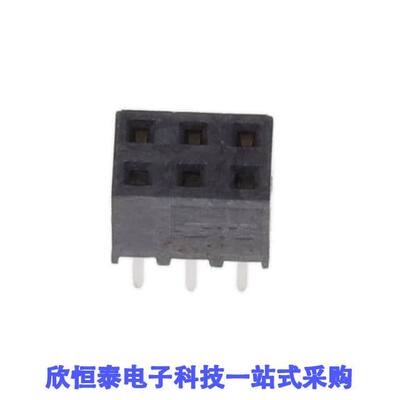2314820-6连接器 《 6P,2MM,B-B,REC,DRVT,2.7,0.1AU,TB    》