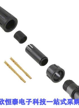 EN2C2F20G3连接器 《 CONN PLUG FMALE 2POS GOLD    》