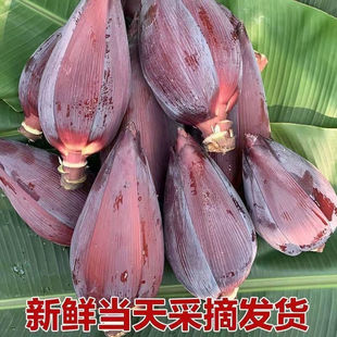 福建土楼天宝香蕉新鲜香蕉花5斤自然熟多省包邮青香蕉果园直发
