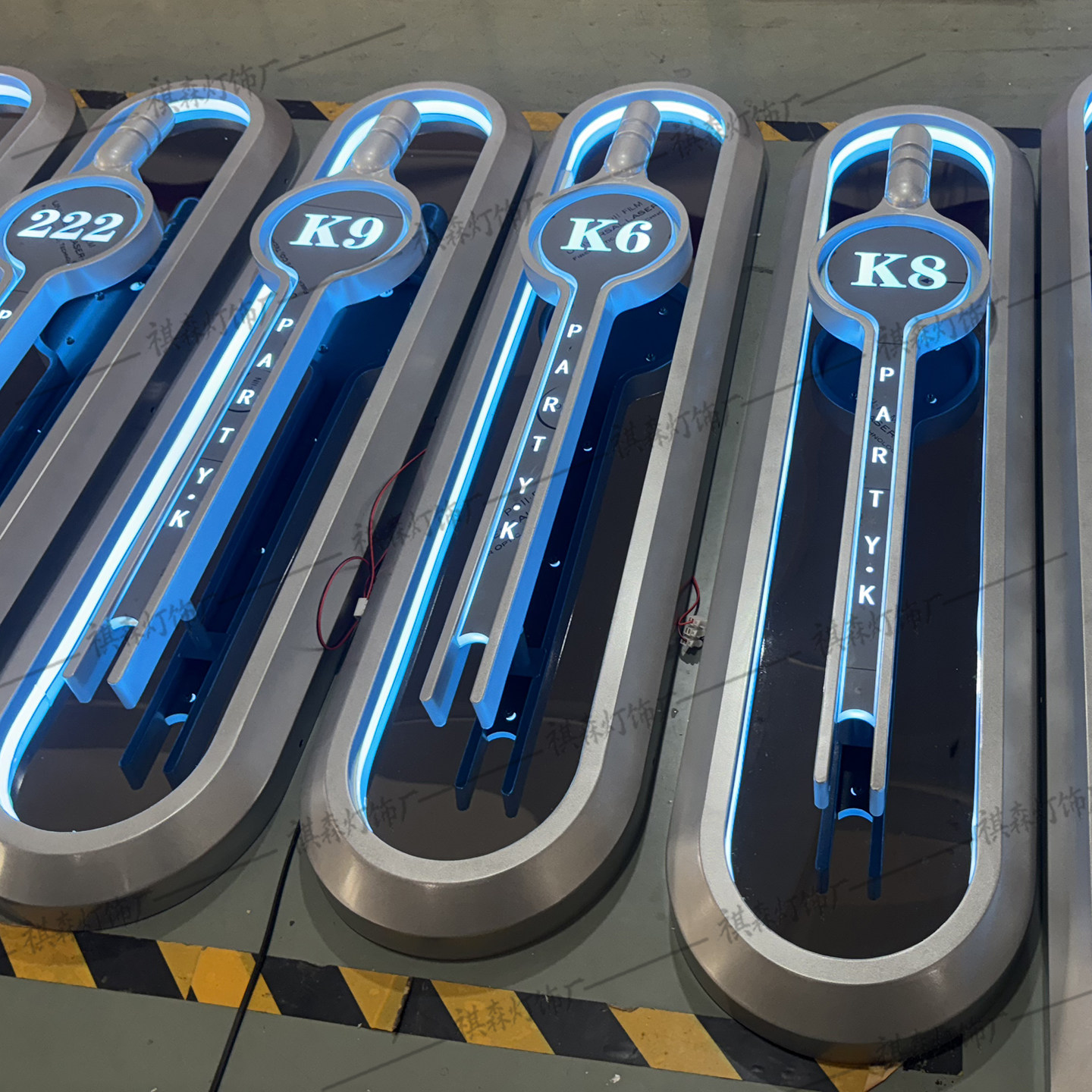 发光门牌KTV酒店会所餐厅宾馆民宿创意门牌定做新款流行豪华门牌