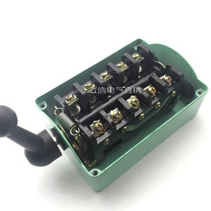 QS-60防水倒顺开关 正反转开关 防雨电机开关 380V 60A 铁壳