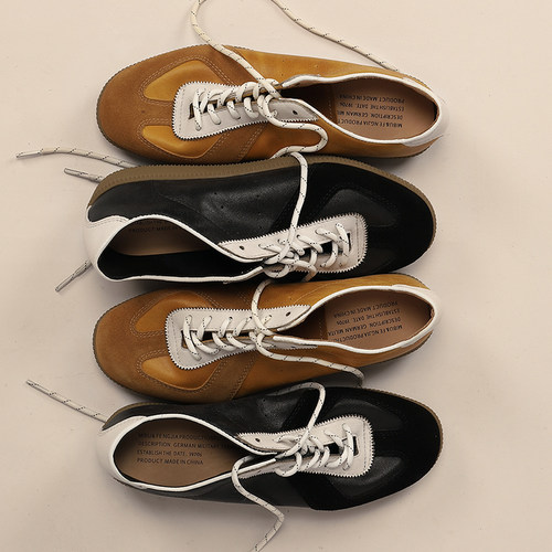 夏季透气复古德训鞋男女同款