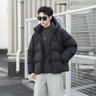 户外90白鸭绒羽绒服男士冬季2025新款加厚极寒高充绒量面包服外套