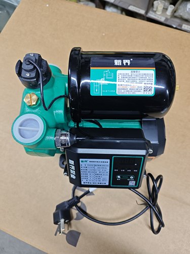 新界智能数显款全自动冷热水泵自吸泵家用抽水加压自来水增压泵
