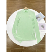 E3亮色款 立领打底衫 舒适高货外贸单25秋冬新款 针织罗纹柔软纯元