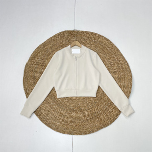 女短外套爆款 26春新款 夹克短上衣柔软 莫代尔面料外单纯元 C2棒球款