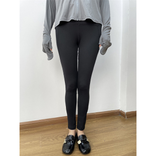 大码 健身女瑜伽裤 断码 高弹收腹九分裤 外贸单高腰健身裤 P1特惠小码