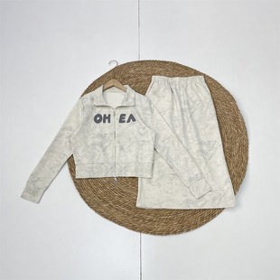 半裙卫衣运动休闲风 长袖 F1懒人穿搭国内单26春新款 女翻领拉链衫