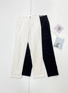 G3灯芯绒99%棉~外单纯元25冬新款女士长裤小脚裤休闲裤品质款女裤