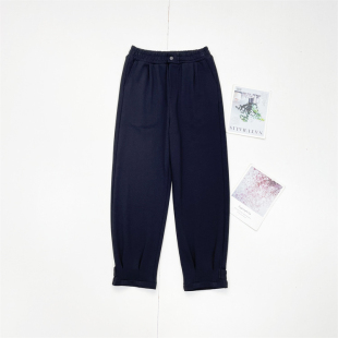 运动裤 女休闲九分裤 高腰卫裤 束口裤 萝卜裤 M3国内单高性价比春秋款