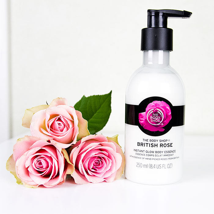 the body shop/美体小铺  英伦玫瑰嫩白身体乳/身体霜/身体乳酪