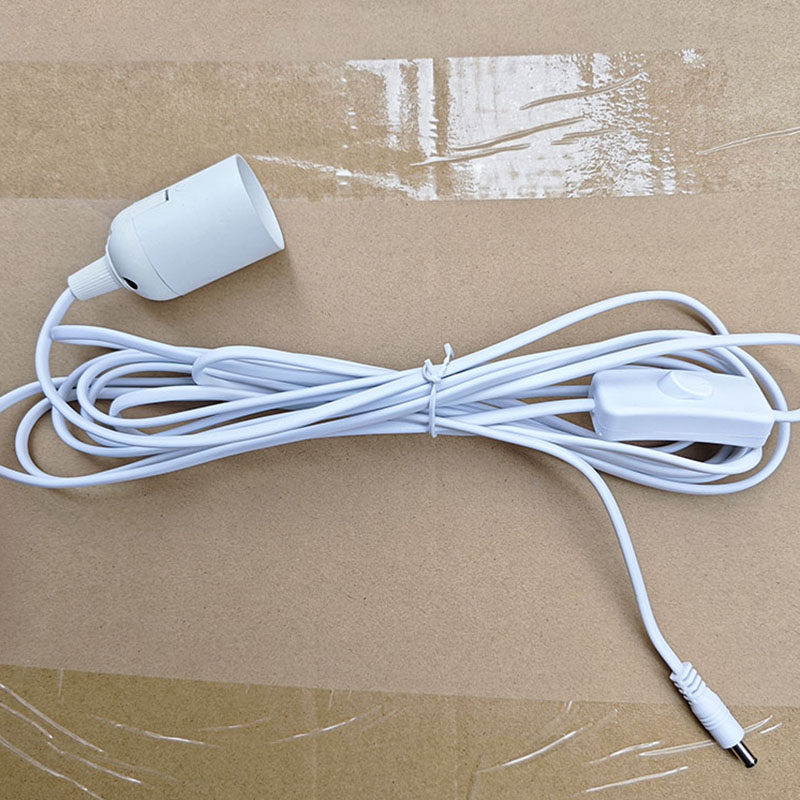 e27灯头螺口灯座带开关5米线 DC插头灯具配件太阳能12V直流系统线,家装灯饰光源,灯具配件,淘宝优惠券,粉丝福利购,淘宝优惠卷