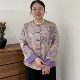 春秋季 中老年新中式 国风外套中老年女装 新款 夹克 妈妈上衣2026秋季