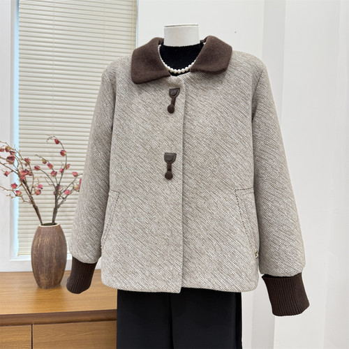 中老年人冬装女棉服外套