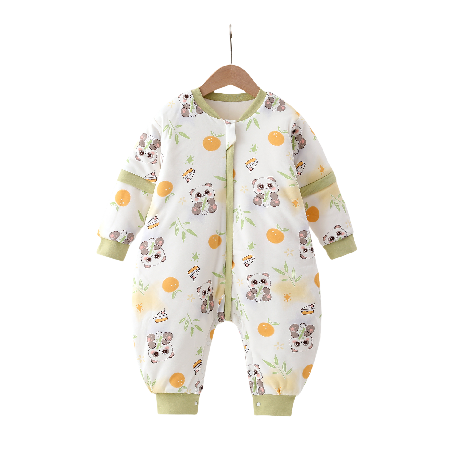 三折品牌清仓撤柜婴幼儿秋冬夹棉加厚防踢被分腿睡袋宝宝棉可机洗