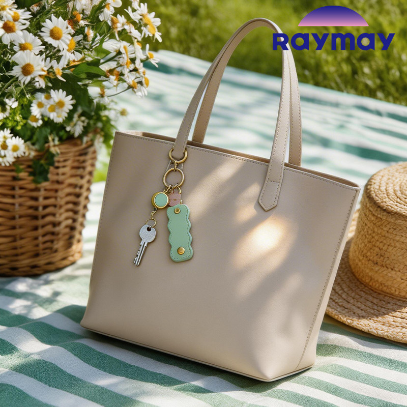 日本Raymay藤井nofes带镜子金属钥匙扣包包挂饰精致吊坠高颜值ins